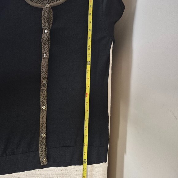 Cardigan with animal print - Picture 6 of 7